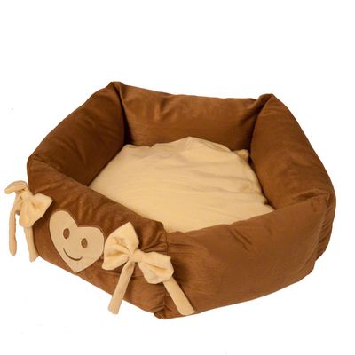 Kuschelbett Smiling Heart - Ø 56 cm x H 18 cm
