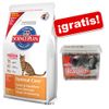 Hill's Feline 12/10/8 kg +�Smilla Hearties gratis! - - Adult Sensitive Stomach (2 x 5 kg)
