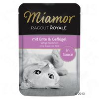 Miamor Ragout Royal in saus Kattenvoer 22 x 100 g - - tonijn & kip