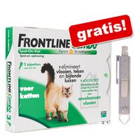 Frontline Combo of Spot-On + gratis tekentang! - - Frontline Spot-on (6 pipetten)