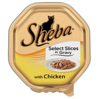 Sheba Tray Kattenvoer 16 x 100g - - Klassieker in Terrine met Tonijn