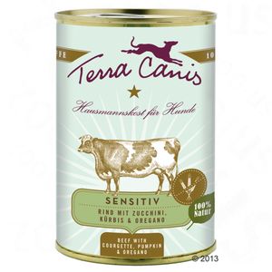 6 x 400 g Terra Canis Sensitive - Man...