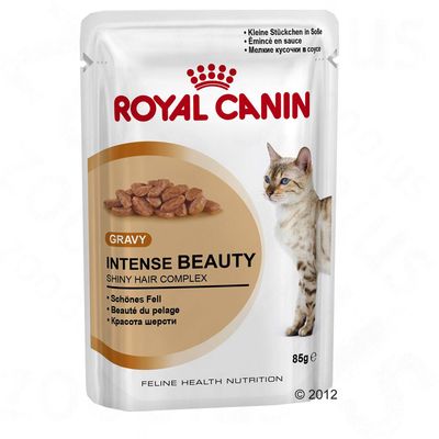 Bouchées en sauce pour chat Royal Canin Intense Beauty- 24 x 85 g