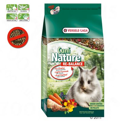 Cuni Nature Re-Balance Kaninchenfutter - 2,5 kg