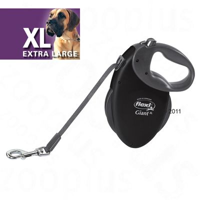 Laisse pour chien Flexi Giant XL- noir