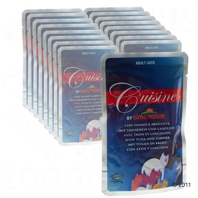 Almo Nature Cuisine 24 x 70 g - Huhn mit Kuerbis