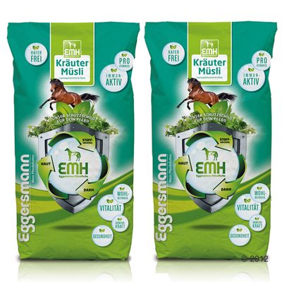 Eggersmann EMH Kr&auml;uter M&uuml;sli Pferdefutter - - Doppelpack: 2 x 20 kg Preisvergleich