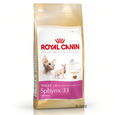 Croquettes pour chat Royal Canin Sphynx 33- 2 x 10 kg