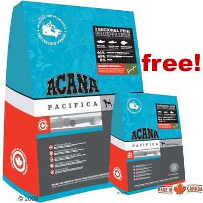 Acana Dog Food 13.5 kg + 2.5 kg Free! - Grasslands