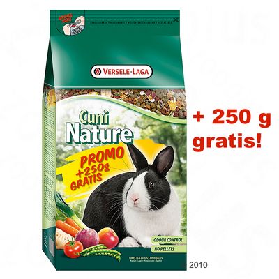 Cuni Nature Kaninchenfutter 2,5 kg + 250 g - 2,75 kg