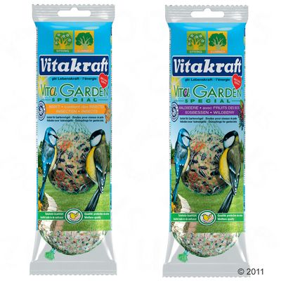 Boules de nourriture pour oiseaux Vita Garden- 2 x 4 boules insectes