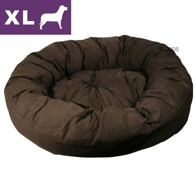 Hundebett Indoor Mocca, Groesse XL - L 115 x B 105 x H 25 cm