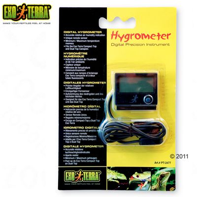 Hygromètre LED Hagen Exo Terra- 1 hygromètre