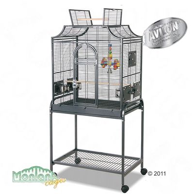 Vogelkaefig Montana Madeira I - antik L 71 x B 45 x  H 139 cm