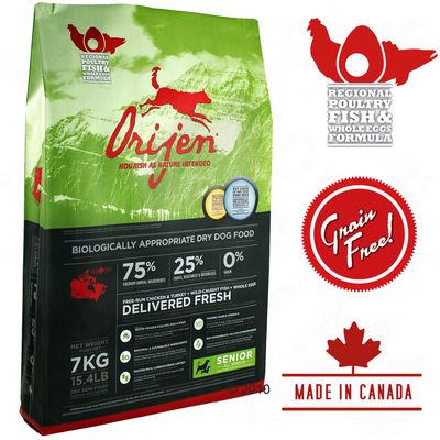 Orijen Senior Hundefutter - Sparpaket 2 x 13,5 kg