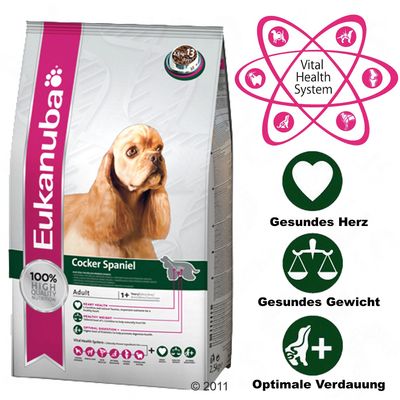 Eukanuba Breed Cocker Spaniel Hundefutter - - 7,5 kg Preisvergleich