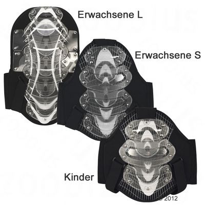 Back Pro Rueckenschutz fuer Reiter - Erwachsene L