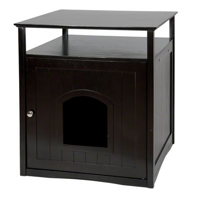 Maisonnette pour chat Big Pet Room en bois- marron