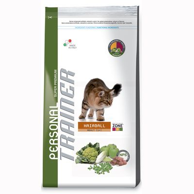 Croquettes pour chat Trainer Personal Hairball- 3 x 2 kg
