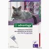 Antiparasitaire Advantage 80 pour chat de plus de 4 kg - 4 pipettes