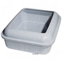 Gimpet Katzentoilette Katsy - - Black Star (mit Silberglitzer)