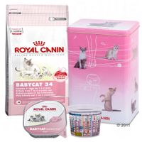  Royal Canin Kitten Starter Set - - Babycat 34 (400 g) 