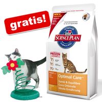  10 kg Hill's droogvoer + kattenspeelgoed Flowerpower GRATIS! - - Adult kip 