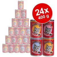 G�nstiges Schlemmerpaket: Catessy Dosen 24 x 400 g - - gemischtes Paket