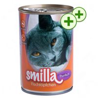 2-voudige bonuspunten: Smilla Vispannetje 24 x 400 g - - Tonijn met kip