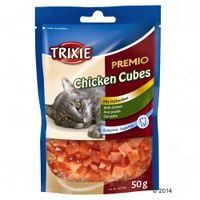 Trixie Premio Chicken Cubes - - Voordeelpak: 3 x 50 g