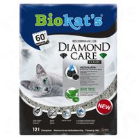 Biokat´s Diamond Care Classic Kattenbakvulling - - Dubbelpak: 2 x 12 l