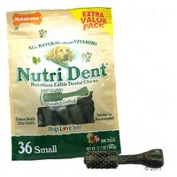  Nylabone Nutri Dent tandverzorging kauwsnack - - Voordeelpak Large (12 Stuks) 