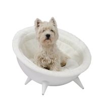 Retro Pet Nest White - - � 60 cm wei�