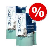 Dubbelpak: 2 grote zakken Sanabelle Kattenvoer - - Sensitive met Lam (2 x10kg)