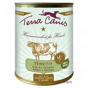 6 x 800 g Terra Canis Sensitive - Man...