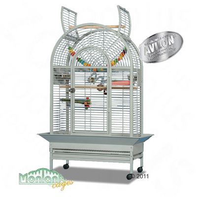 Montana Bird Cage New Jersey for Parrots - antique grey