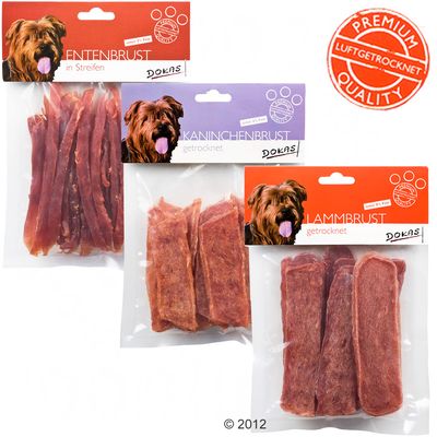 Friandises moelleuses à mâcher pour chien, chat, furet Dokas-  70 g (canard en lamelles)