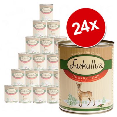 Gemischtes Schlemmer-Paket Lukullus Winter-Menue - 24 x 800 g gemischtes Schlemmerpaket Lukullus Winter-Menue