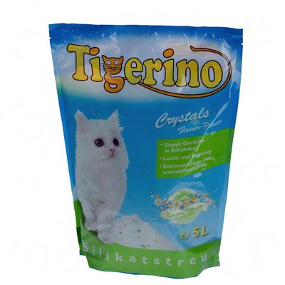 Litière pour chat Tigerino Crystals Flower-Power- 5 l