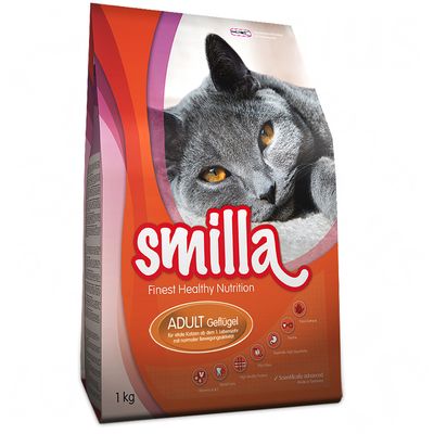 Croquettes pour chat Smilla Adulte, volaille- 2 x 4 kg