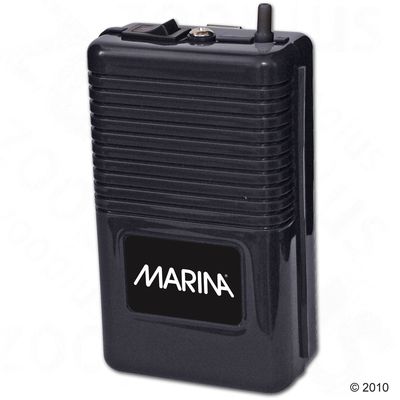 Hagen Marina Batterie Durchluefterpumpe - batteriebetriebene Sauerstoffpumpe, mit Schlauch und Ausstroemerstein