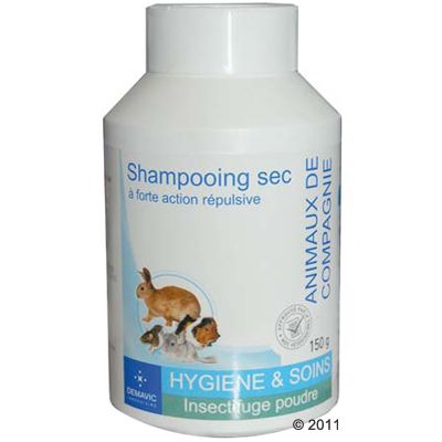 Shampooing sec insectifuge pour rongeur Demavic- 150 g