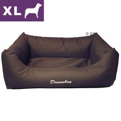 Flamingo Hundebett Dreambay braun, Groesse XL - L 120 x B 95 x H 28 cm