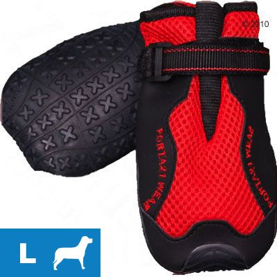 Zooplus Container-P Porta Wear Hundeschuhe, Groesse L - 4 Stueck