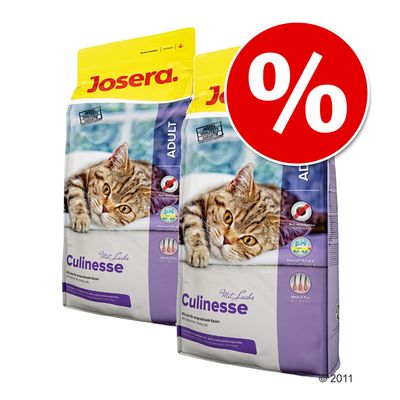 Sparpaket 2 x 10 kg Josera Katzenfutter - SensiCat