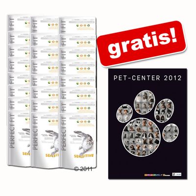 24 x 85 g Perfect Fit +  kalender 2012 van PetCenter GRATIS! - - In-Home gevogelte in gelei
