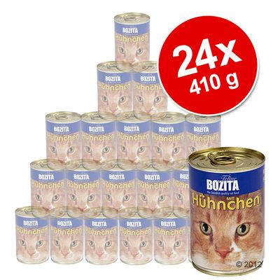 Bozita Nassfutter 24 x 410 g - - Garnelen Preisvergleich