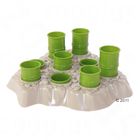 Aikiou Stimulo Feeding Bowl & Intelligence Toy