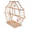 Aire de jeu échelles en bois, grand modèle