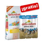 Almo Nature 2 kg + Snack Azul Label 3 x 5 g ¡gratis!
